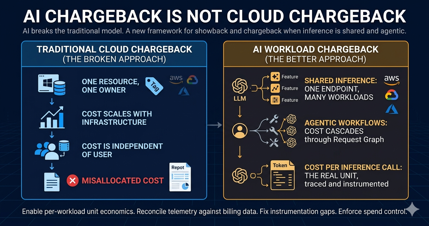 AI Chargeback Is Not Cloud Chargeback